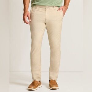 On Par IslandZone® Flat-Front Pants Chino Tan Sz 35x30 NWT Men’s
